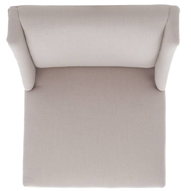 SAFAVIEH Chante Beige Linen Dining Chair (Set of 2) - 22" W x 26" D x 39" H - 22"W x 26"D x 39"H