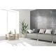 preview thumbnail 7 of 5, TileGen. Inner Reflections Mirror Look 3" x 6" Beveled Glass Mosaic Tile in Grey Wall Tile (10 sheets/9.6sqft.)