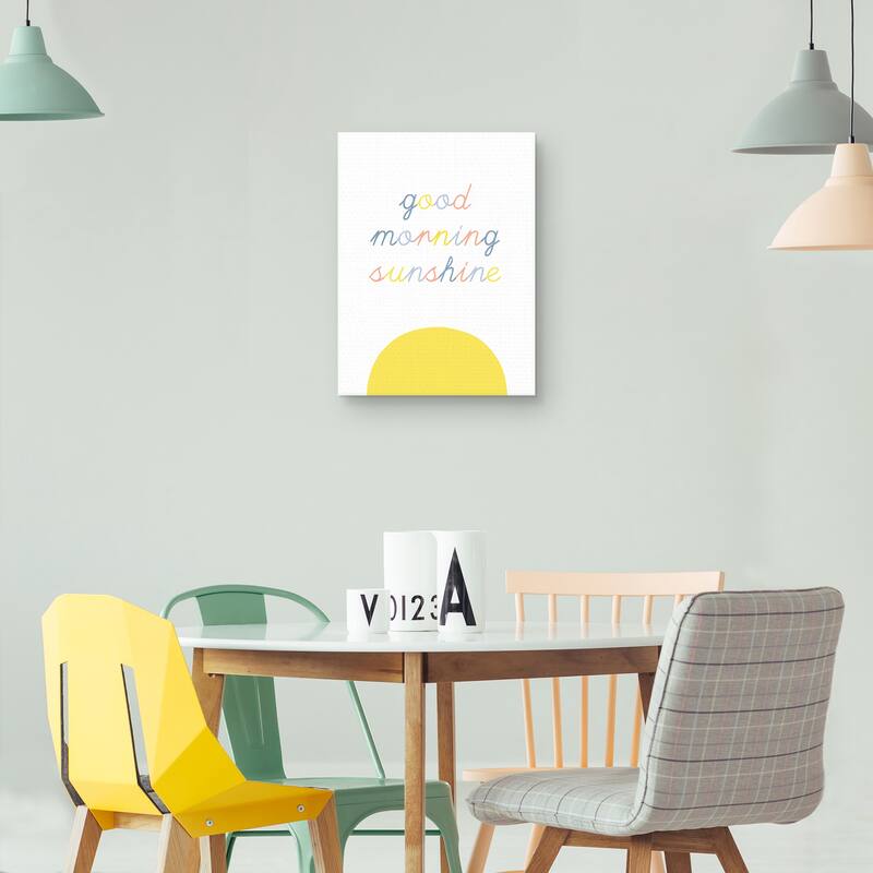 Good Morning Sunshine Canvas Art Print