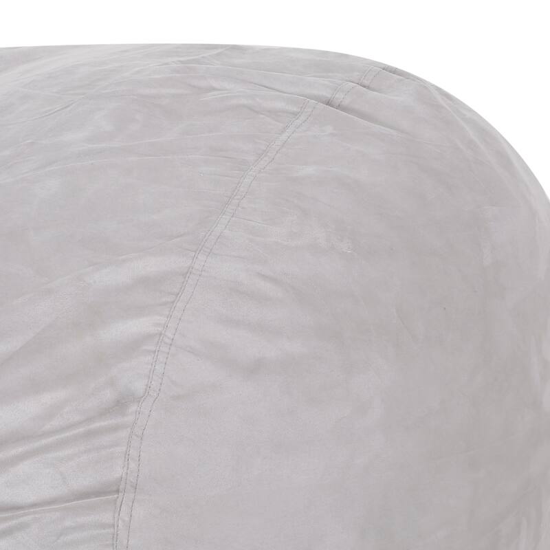 Asher Traditional 6.5-foot Suede Bean Bag Chair by Christopher Knight Home