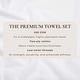 preview thumbnail 14 of 174, Linery & Co. Luxury Cotton Textured Bath Towel.