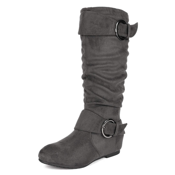 dream pairs wide calf boots