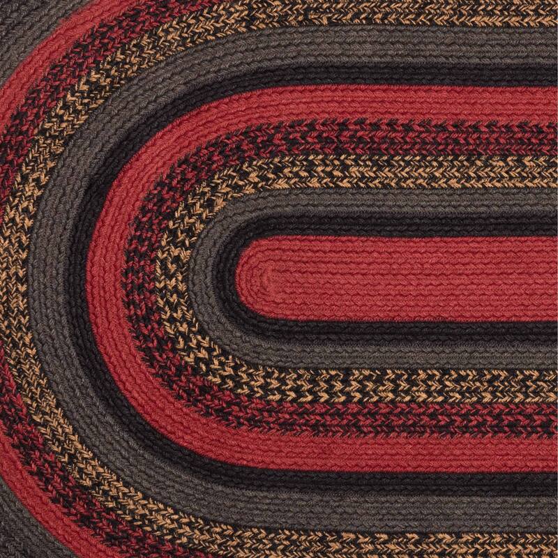 Cumberland Jute Rug Oval w/ Pad 36x60 - 3' x 5' Oval