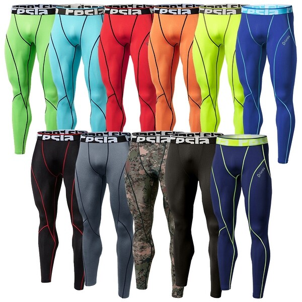 Tesla Z-Series Cool Dry UPF-50 Antibacterial Baselayer Compression Pants
