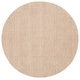 preview thumbnail 51 of 54, SAFAVIEH Handmade Himalaya Mayyadah Solid Wool Rug 6' Round - Beige - Round
