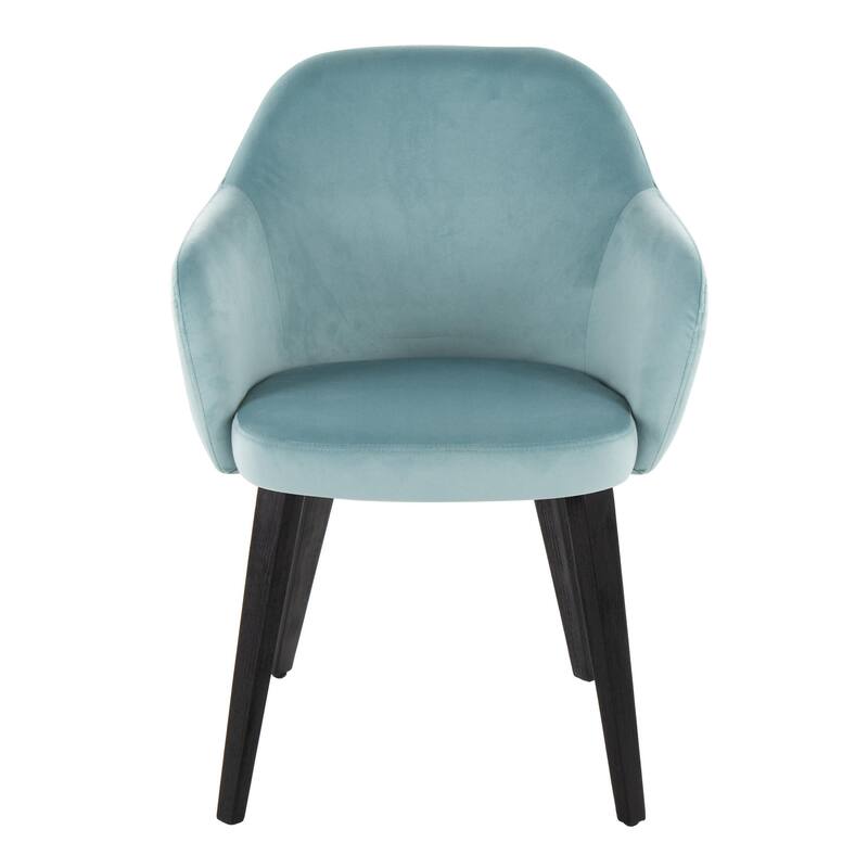 Porch & Den Beckett Dining Chair with Bent Wood Legs (Set of 2)