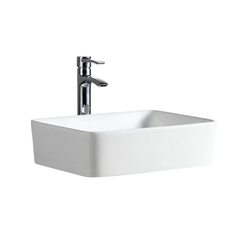 Fine Fixtures Modern Vitreous China Bathroom Vessel Sink
