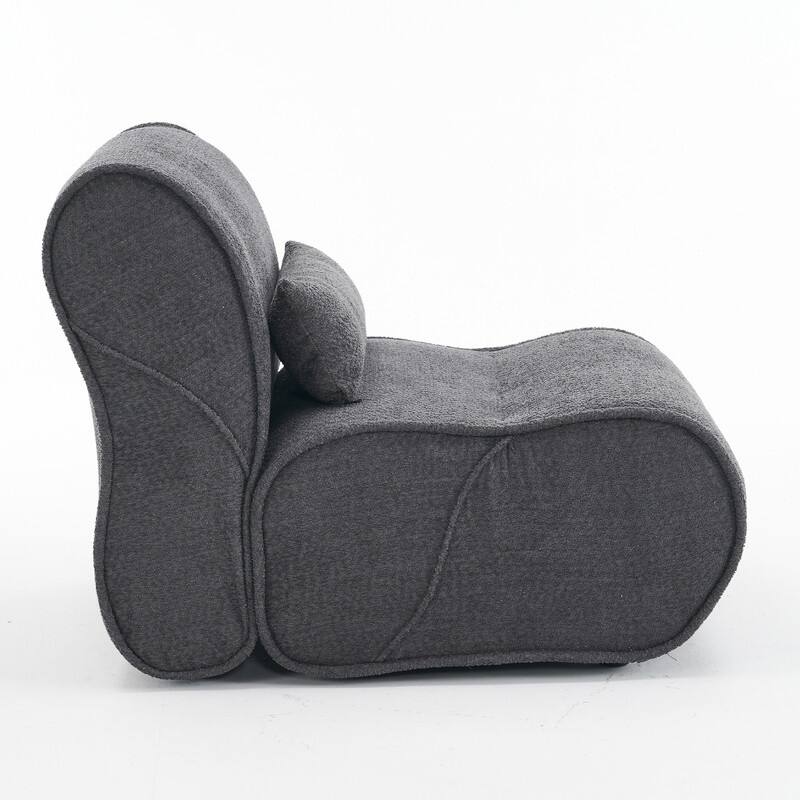 Modern Design Comfortable Single Sofa Chair with Waist Pack Padding