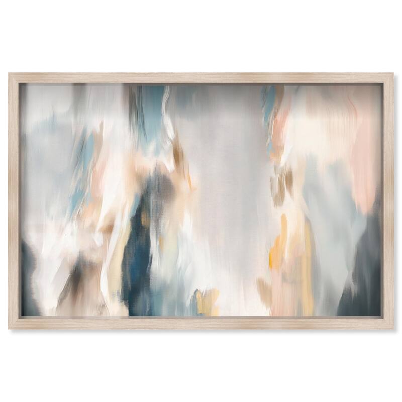 Gilded Gorge III Shadowbox by Art Remedy - Natural - 36" x 24"
