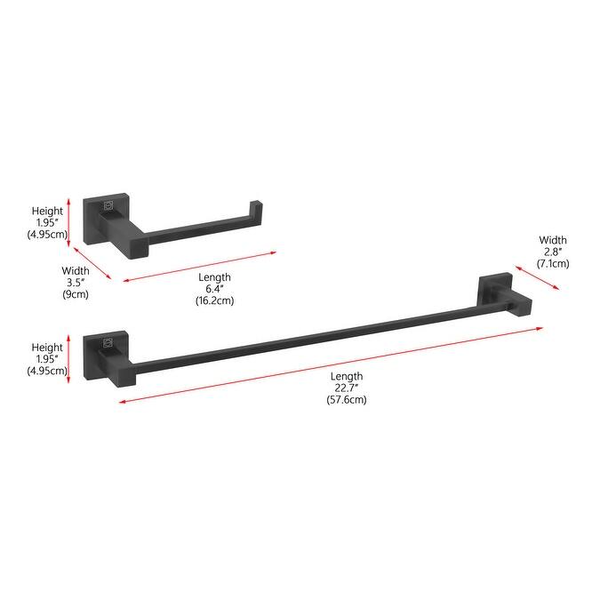 Indigo Home 2-Piece Bathroom Hardware Set