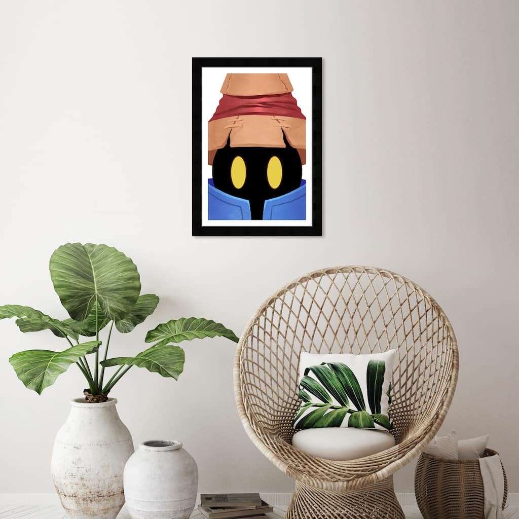 Wynwood Studio 'Mage Print' Movies and TV Blue Wall Art Framed Print