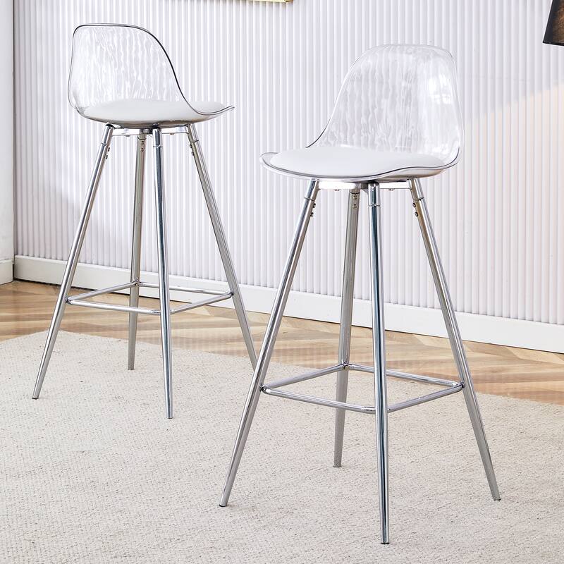 Modern and comfortable upholstered bar chairs for dining room, kitchen, terrace and living room chairs