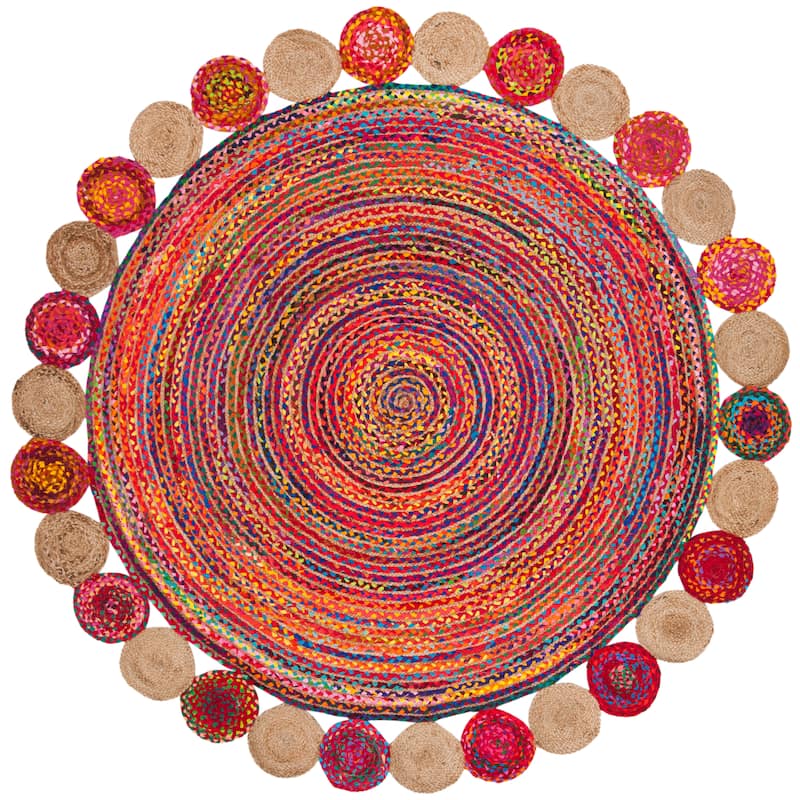 SAFAVIEH Handmade Cape Cod Diora Coastal Jute Rug