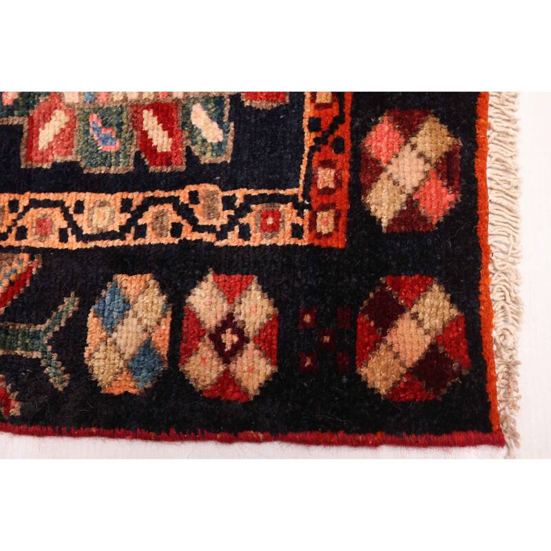 ECARPETGALLERY Hand-knotted Anatolian Vintage Red Wool Rug - 4'1 x 6'0
