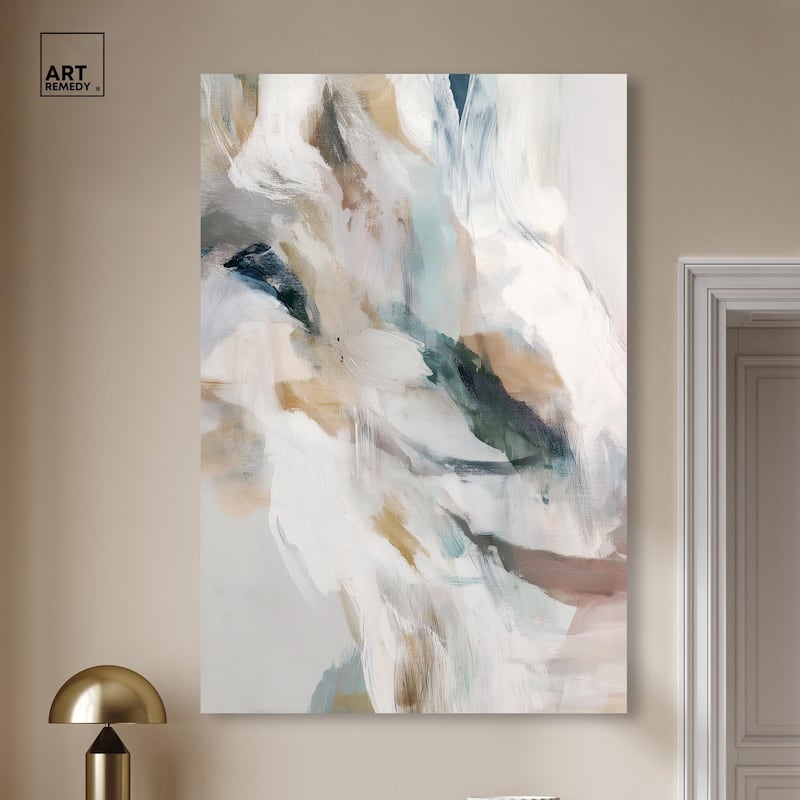 Whispering Colors II Canvas by Art Remedy, Gallery Wrapped