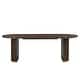 preview thumbnail 5 of 22, Christopher Knight Home - Eleanor Modern Style Oval Rubberwood Dining Table - 88" W x 40" D x 30" H