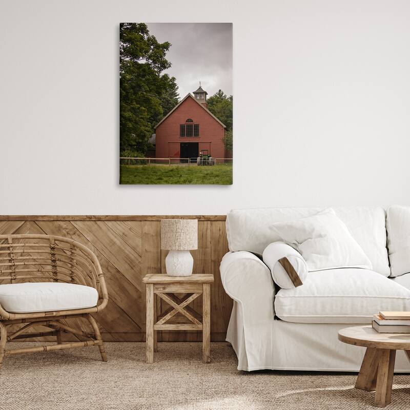 Stupell Traditional Tractor & Farmhouse Canvas Wall Art Design By Aaron Matheson