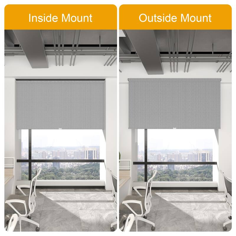 8' x 8' Outdoor Roller Shades - 8'W x 8'L