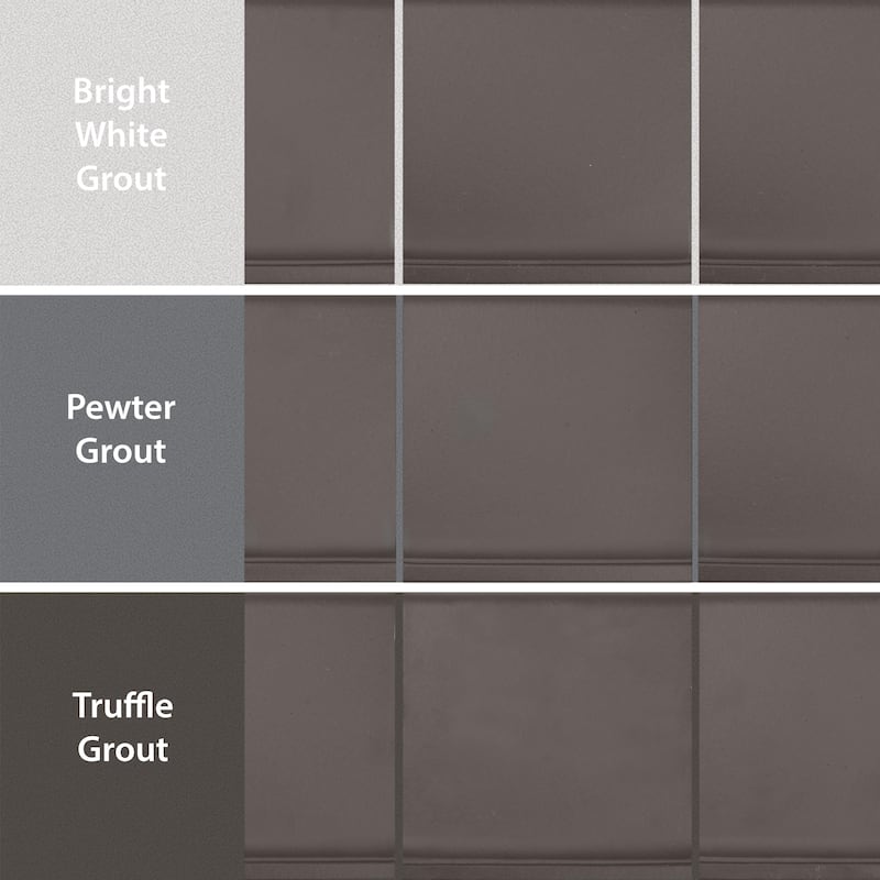 Merola Tile Quarry Cove Base Black II 5-7/8" x 6" Ceramic Floor and Wall Trim - (1 Tile)