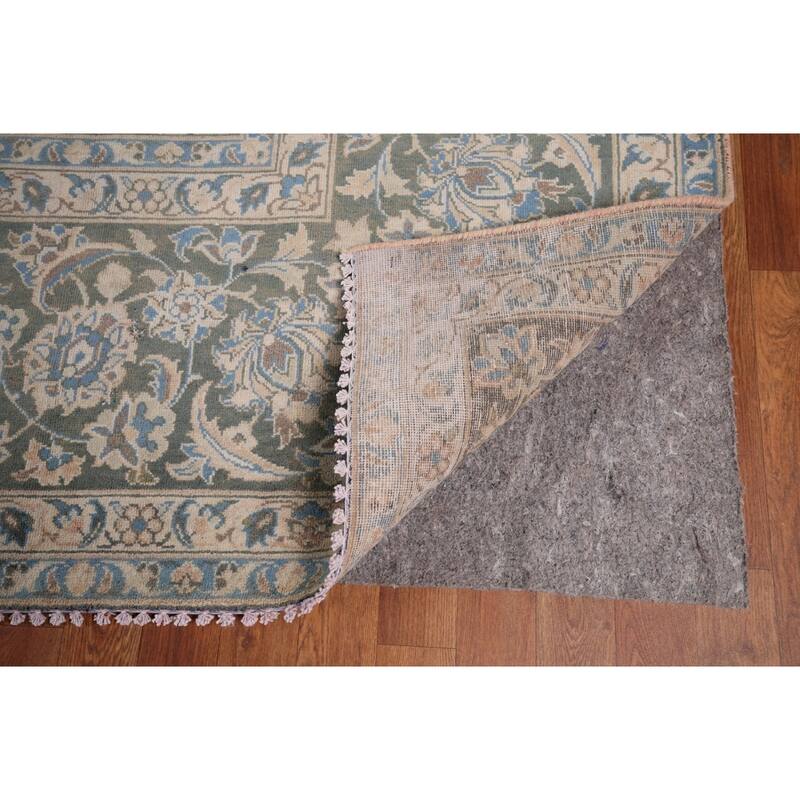 Traditional Najafabad Persian Vintage Rug Handmade Wool Carpet - 11'0" x 16'4"