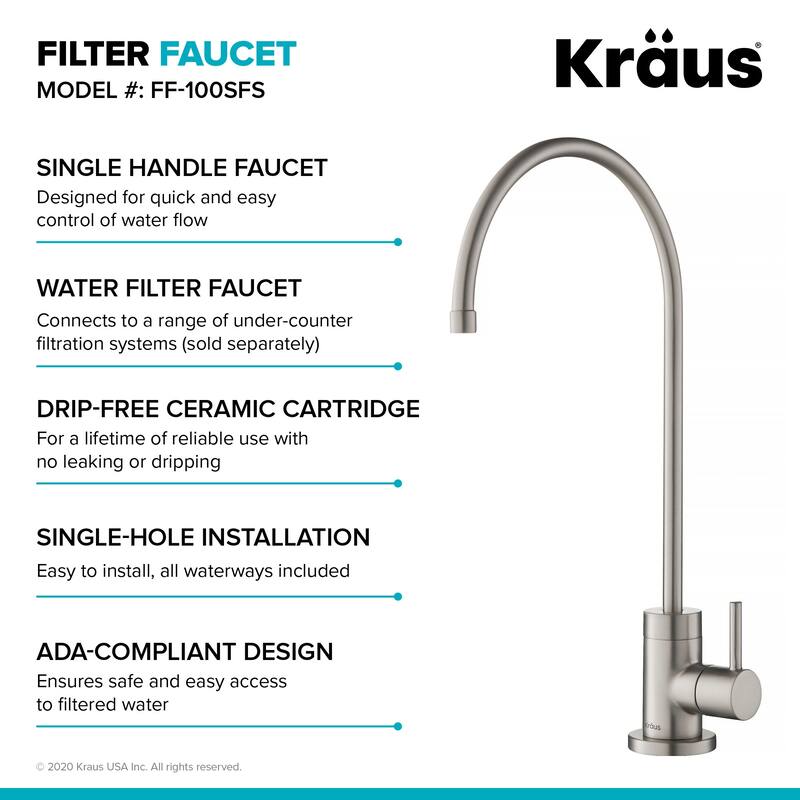 Kraus Bolden 1.8 GPM Single Hole Pull-Down Faucet