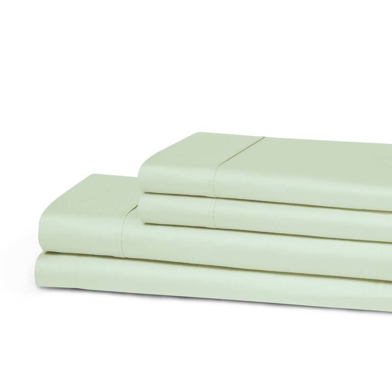 Superior Cotton Breathable Deep Pocket Solid Bed Sheet Set