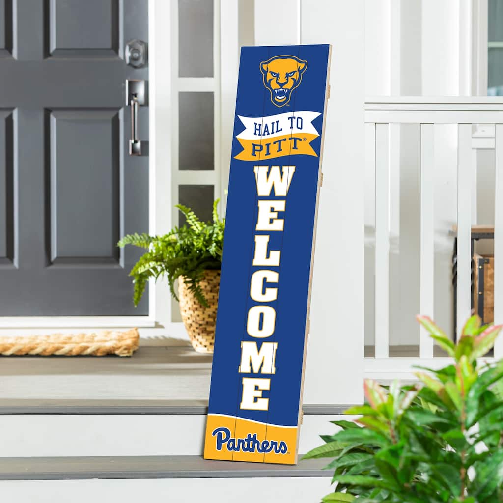 47" Porch Leaner Welcome Wall Sign, University of Pittsburgh