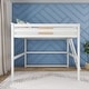 preview thumbnail 2 of 7, Max and Lily Full-Size High Loft Bed