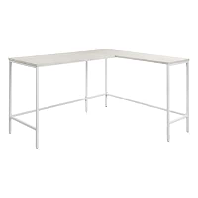 OS Home & Office Furniture L Workcenter in White Oak