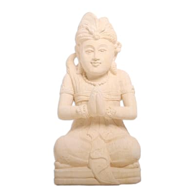 Novica Handmade Balinese Bagus Sandstone Sculpture