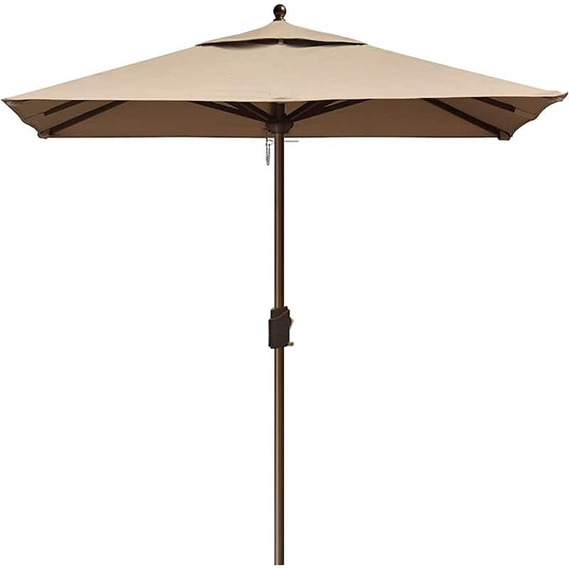 Tradesparker Multicolor Sunbrella 9ft/10x6.5ft Patio Market Outdoor Table Umbrella