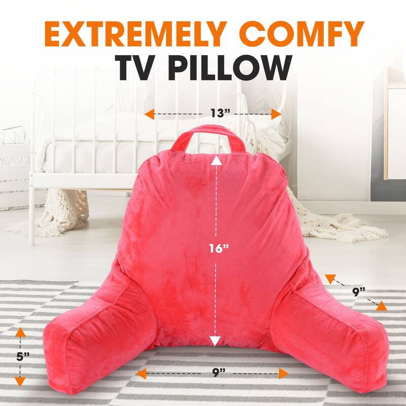 Cheer Collection Kids Memory Foam TV And Reading Pillow