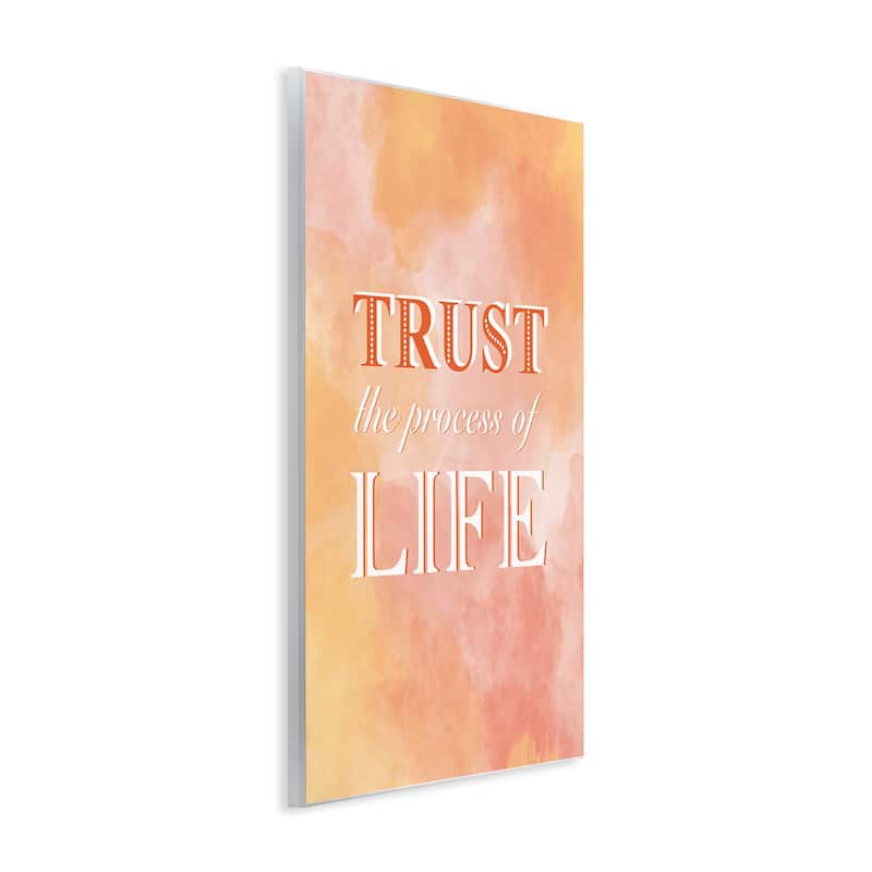Stupell Trust The Process Of Life Wall Plaque Art Design By Martina Pavlova