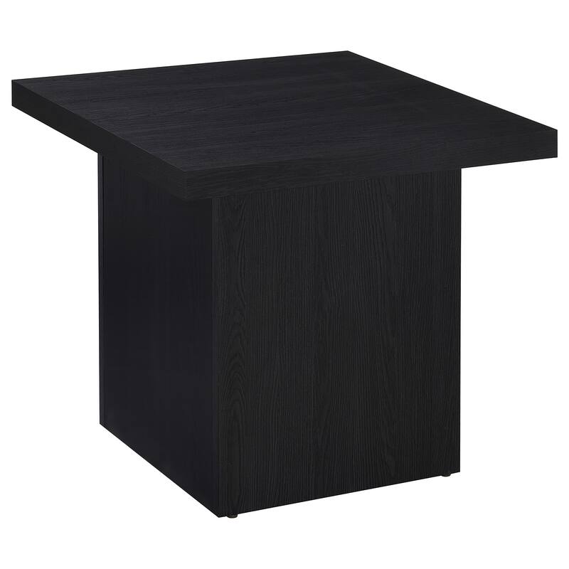 Caroline Black 2-piece Rectangular Coffee and End Table Set