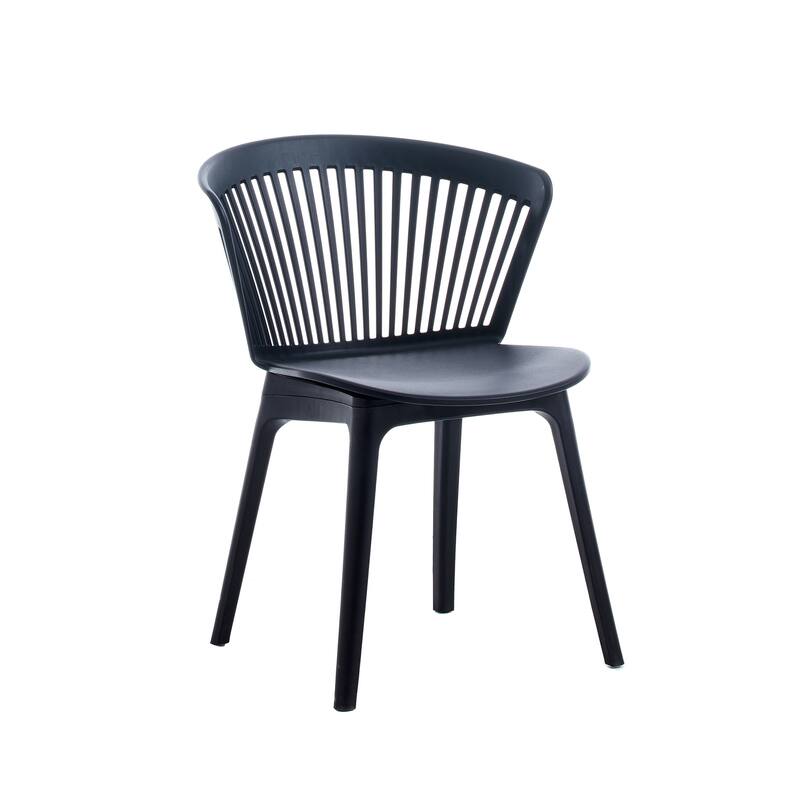 Porthos Home Nova Stackable Dining Chairs Set Of 2, Overall Plastic