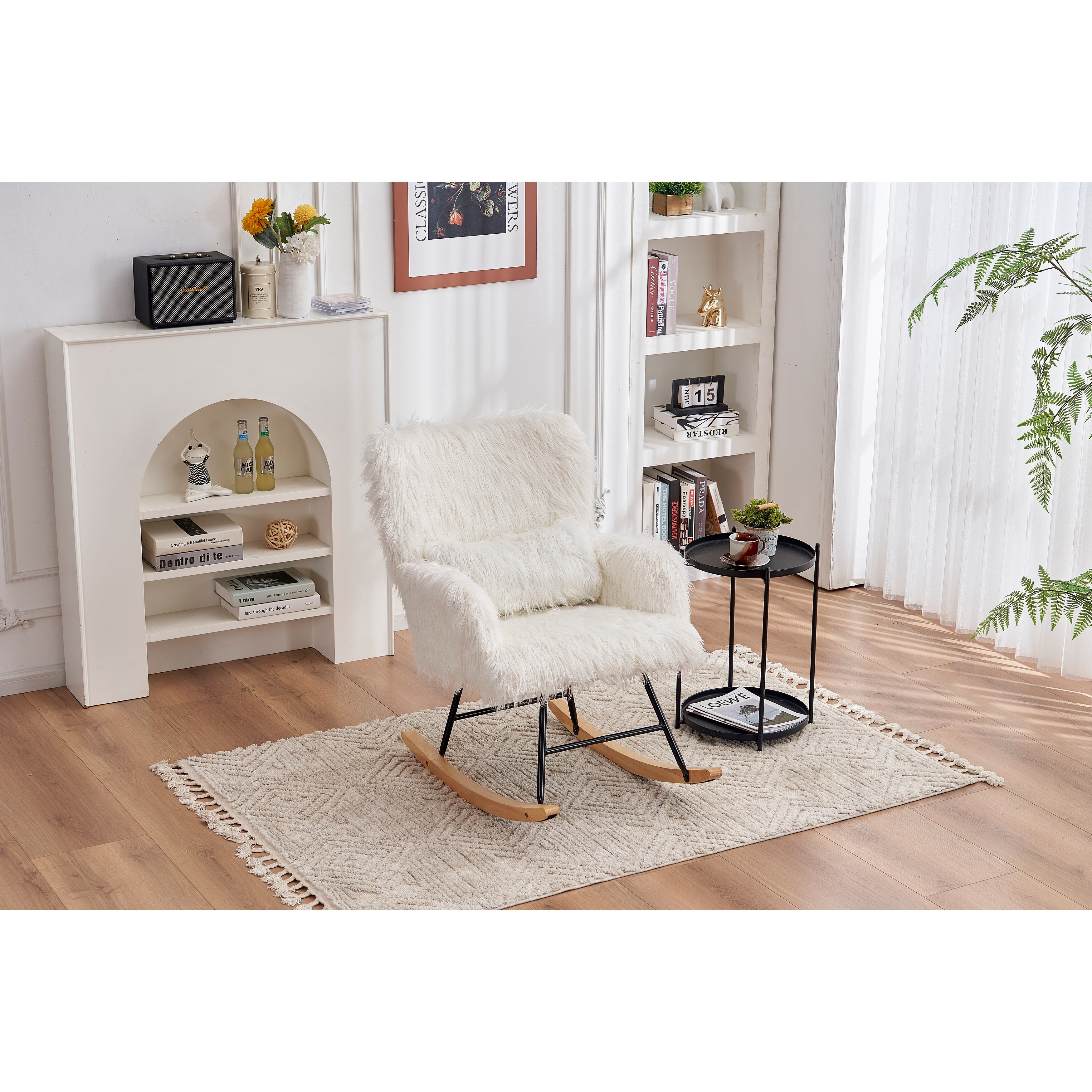 Plush single online chairs