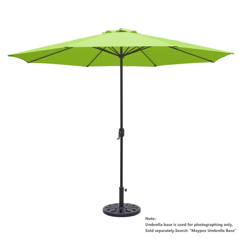 Maypex 11 Feet Round Market Patio Umbrella