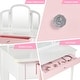 preview thumbnail 2 of 5, Kids Vanity Set with Mirror Toddler Beauty Makeup Dressing Table Set
