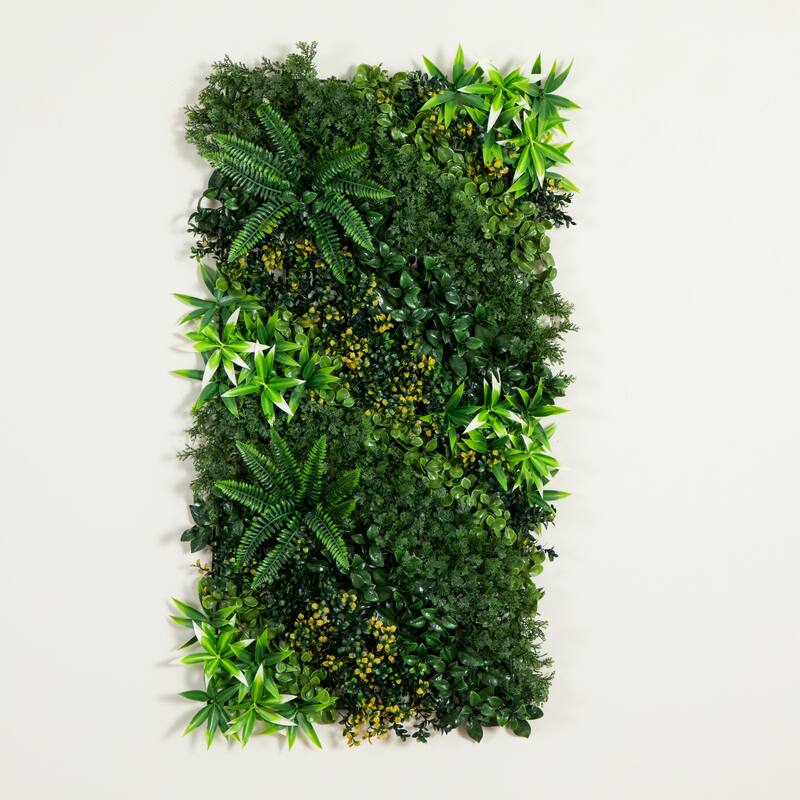 Hawaiian Islands Artificial Living Wall Panel - 40" - Green