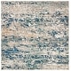 preview thumbnail 60 of 69, SAFAVIEH Madison Loane Modern Abstract Rug 10' x 10' Square - Grey/Blue