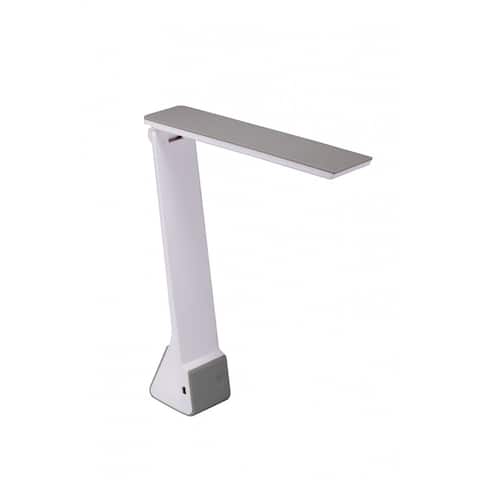 Bostitch Konnect Battery Powered LED Desk Lamp, Gray