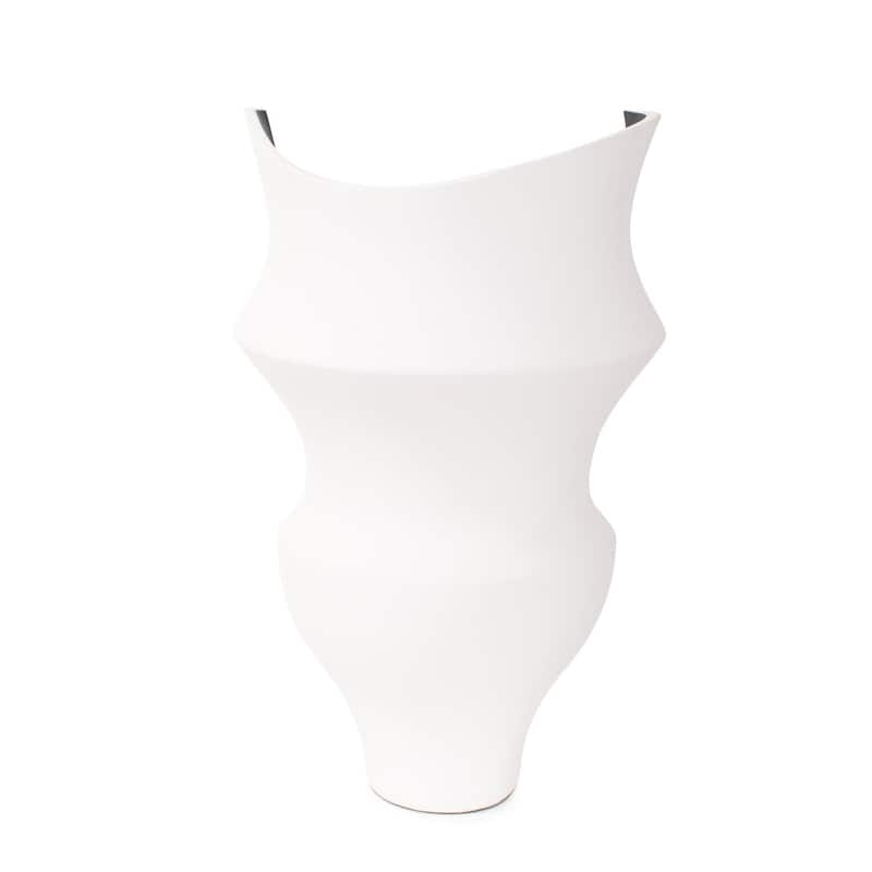 Rapsie Black and White Vase- Tall