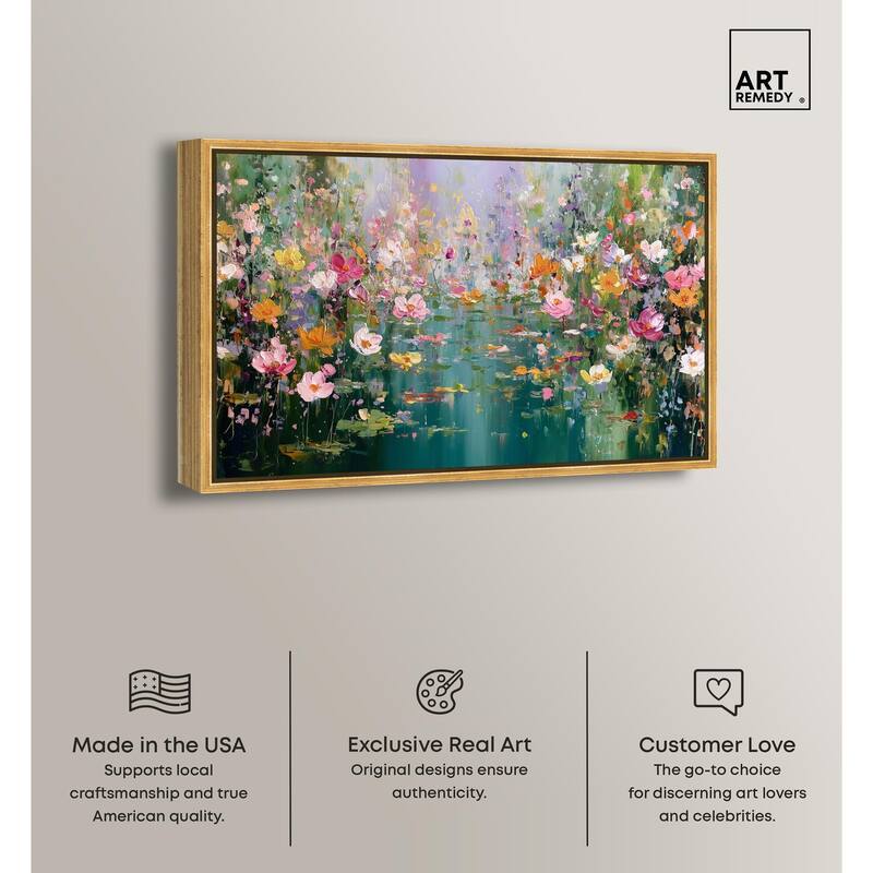Picturesque Colors Canvas by Art Remedy