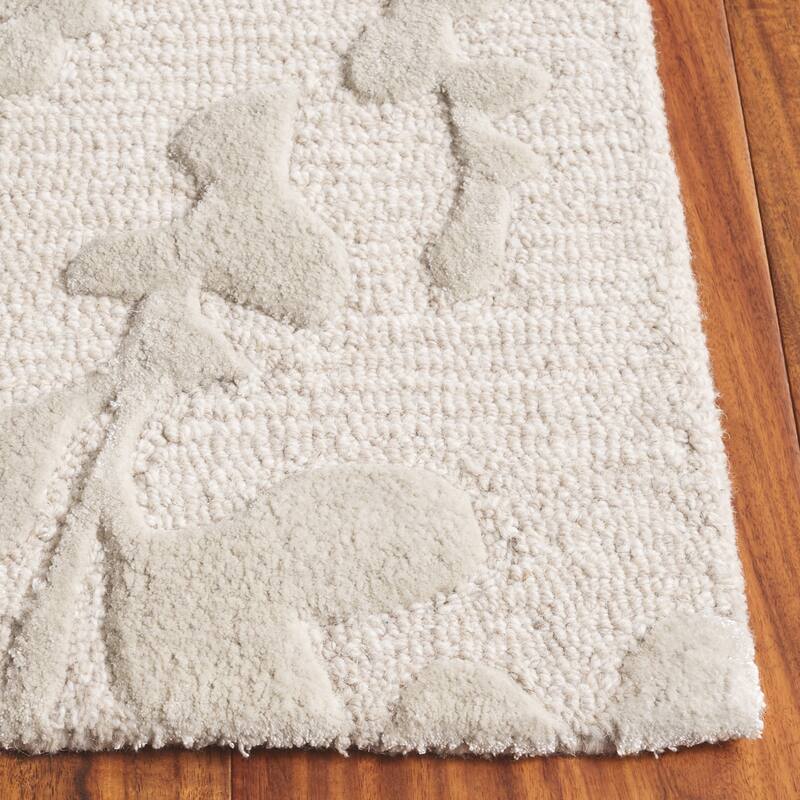 SAFAVIEH Handmade Glamour Liseta Modern Wool & Viscose Rug