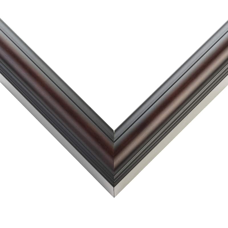 17x20 Shadow Box Frame Brown Cherry | 2.625 Inches Deep Pine Wood