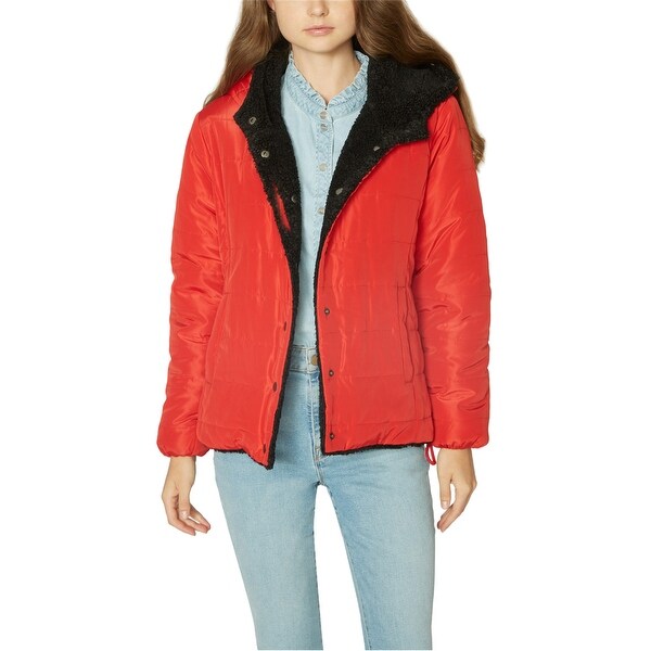 Sanctuary Clothing Womens Reversible Puffer Jacket. Opens flyout.
