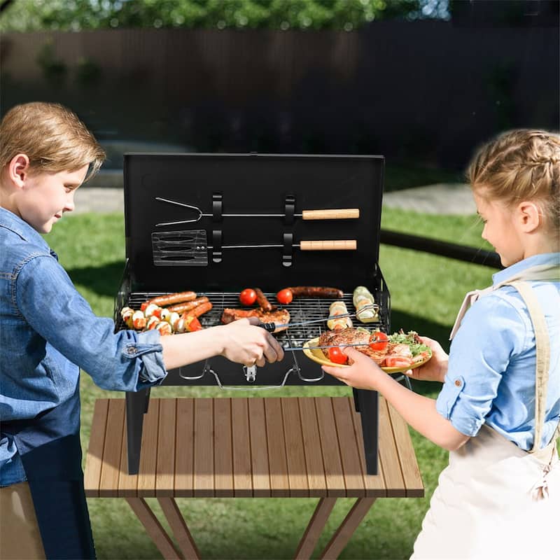 Barbecue Grill Outdoor Portable Charcoal Grill