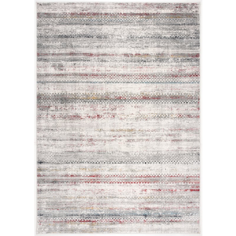 Christian Abstract Striped Area Rug