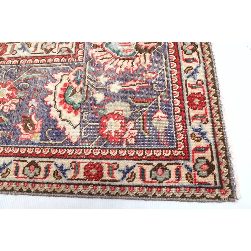 ECARPETGALLERY Hand-knotted Antalya Vintage Red Wool Rug - 8'10 x 11'11