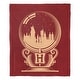 preview thumbnail 1 of 3, Warner Brothers Harry Potter Snowglobe Silk Touch Throw Blanket